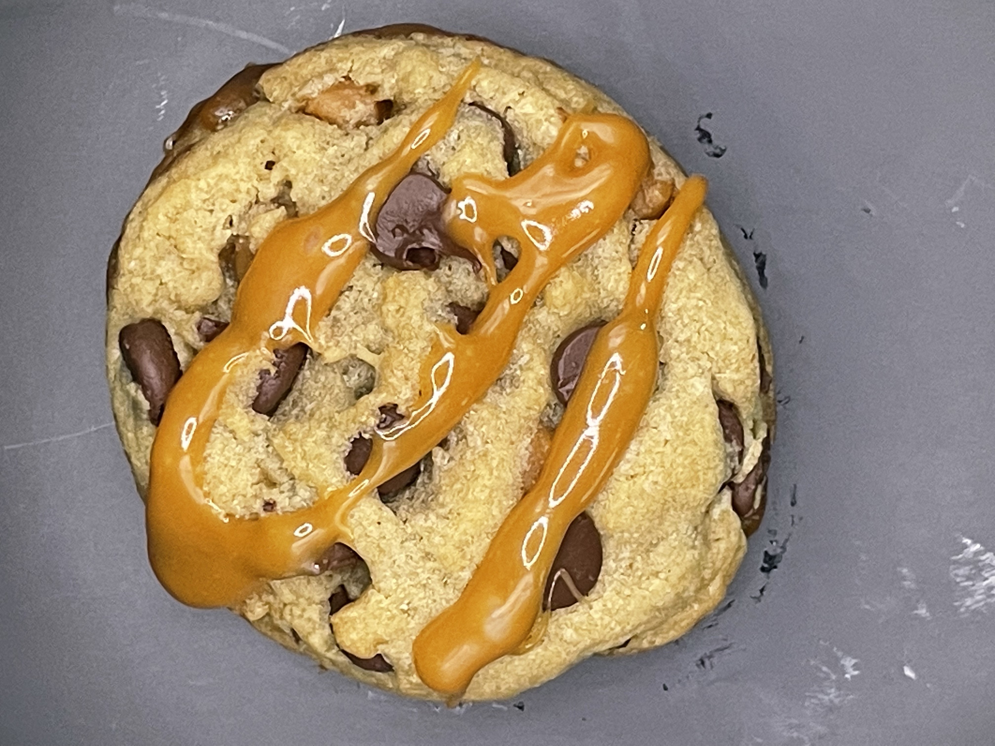 Luxury cookie cake and stuffed cookies by Home is Cookie in Ruskin, Florida